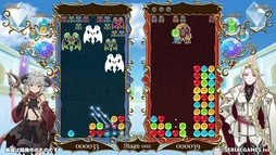 画像ギャラリー No.002のサムネイル画像 / 落ち物パズル「パズまお〜Puzzle and Magical Overlord〜」,Steamで本日発売。魔王の座をかけた大会にクセのあるスキルで挑む