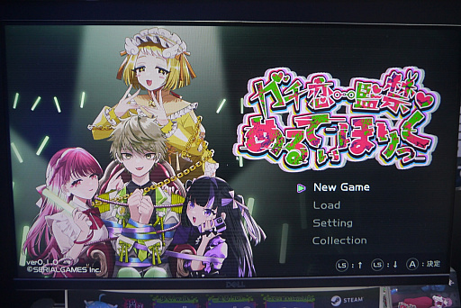 画像ギャラリー No.002のサムネイル画像 / 廃ビルに監禁された地下アイドルが，釘バットを持った美女ヲタクに追われる。「ガチ恋監禁♡めるてぃほりっく」インプレッション［TGS2026］
