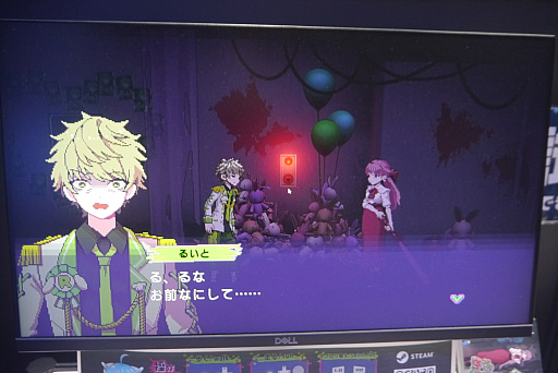 画像ギャラリー No.005のサムネイル画像 / 廃ビルに監禁された地下アイドルが，釘バットを持った美女ヲタクに追われる。「ガチ恋監禁♡めるてぃほりっく」インプレッション［TGS2026］