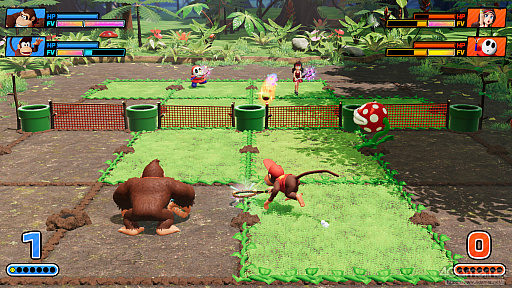 画像ギャラリー No.033のサムネイル画像 / 今度のマリオテニスは，ラケット次第で試合の流れが変わる！　シリーズ最多キャラ＆遊びもストーリーも充実した「マリオテニス フィーバー」を紹介