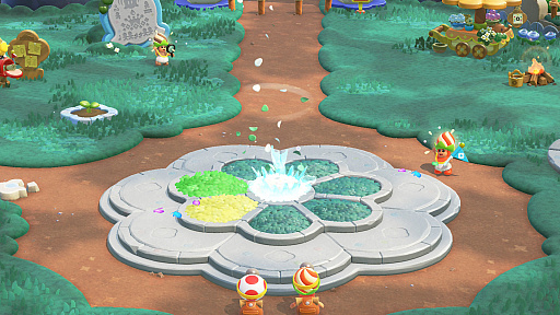 画像ギャラリー No.015のサムネイル画像 / 「スーパーマリオブラザーズ ワンダー Nintendo Switch 2 Edition」の新エリアがアツい! 「みんなでリンリンパーク」でさらなる“ワンダー”を体験