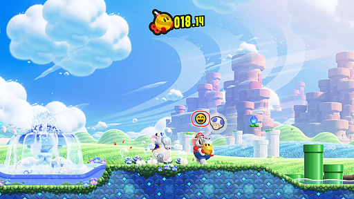 画像ギャラリー No.023のサムネイル画像 / 「スーパーマリオブラザーズ ワンダー Nintendo Switch 2 Edition」の新エリアがアツい! 「みんなでリンリンパーク」でさらなる“ワンダー”を体験