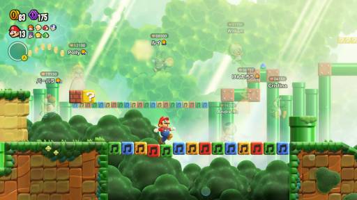 画像ギャラリー No.030のサムネイル画像 / 「スーパーマリオブラザーズ ワンダー Nintendo Switch 2 Edition」の新エリアがアツい! 「みんなでリンリンパーク」でさらなる“ワンダー”を体験