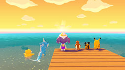 画像ギャラリー No.008のサムネイル画像 / “ニンゲンにへんしんしたメタモン”になって街作りを楽しめる「ぽこ あ ポケモン」，本日発売