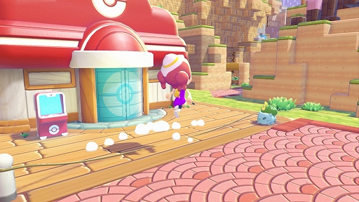 画像ギャラリー No.004のサムネイル画像 / 「ぽこ あ ポケモン」,イベント「おおなわとび大会」を4月19日から開催。誰かの街やクラウド島で複数人で参加することもできる