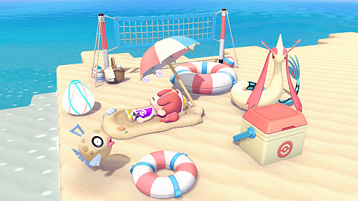 画像ギャラリー No.001のサムネイル画像 / 「ぽこ あ ポケモン」有料DLC第1弾「ブクブクうみぞこの街」,8月5日にリリース。無料アップデートで水中を探索できるように