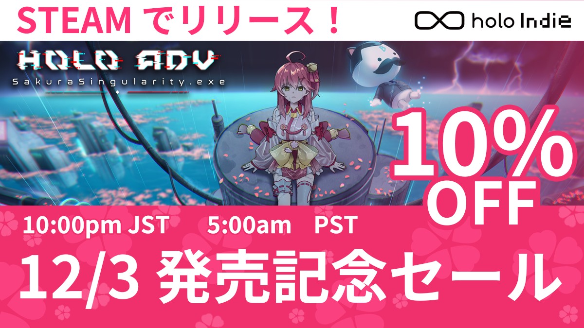 ꡼ No.005 | ߤ3DADVHolo ADV: SakuraSingularity.exeסSteamǥ꡼θǤۿ