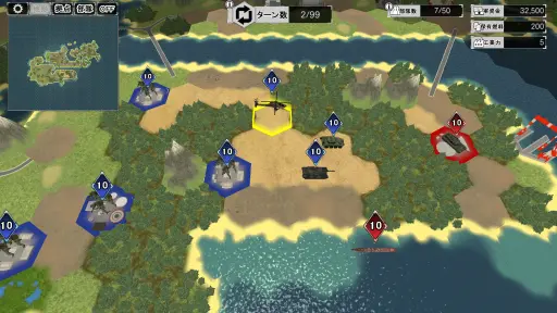 画像ギャラリー No.011のサムネイル画像 / ［プレイレポ］「大戦略SSB2」はどう深化した？ 兵站管理の新システムを搭載し，独特のプレイフィールが楽しめる国産ウォーシムの最新作