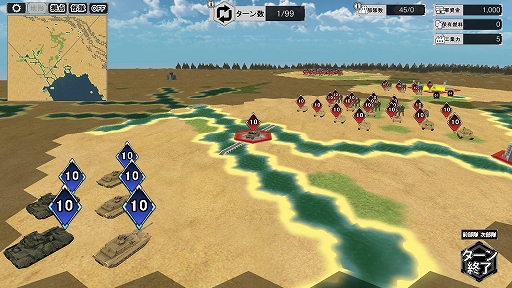 画像ギャラリー No.003のサムネイル画像 / 「大戦略SSB2」，シナリオマップで敵勢力を選んでプレイ可能になるアップデートを4月30日に実施。スウェーデンがテーマのDLCも発売