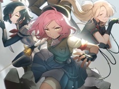 最大4人協力型の魔法少女ローグライクアクションRPG「カーネル・ハーツ」，9月17日にリリース決定