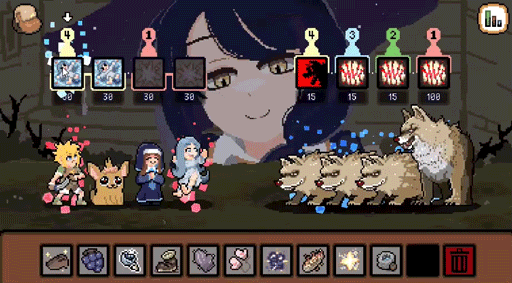 画像ギャラリー No.005のサムネイル画像 / 運命を操る魔女に導かれ,ダイスに支配された地下牢に挑む。新作PC用ソフト「Destiny Is Dice」,Steamで体験版を公開