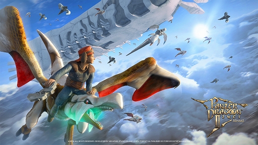 画像ギャラリー No.001のサムネイル画像 / 「パンツァードラグーン ツヴァイ：リメイク」，新たな体験版をSteamで配信開始。2種類の異なるドラゴン進化形態を試せる