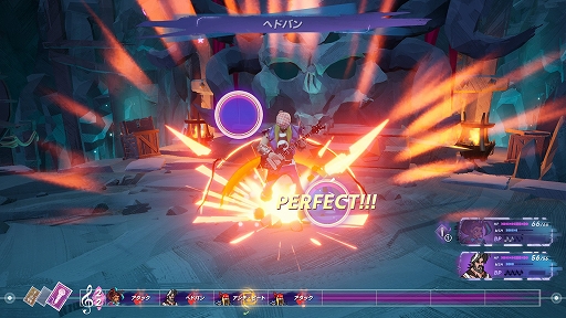 画像ギャラリー No.003のサムネイル画像 / 音楽がテーマのターン制RPG「People of Note」本日発売。名作JRPG風システムに,リズムゲームやミュージカル要素を融合