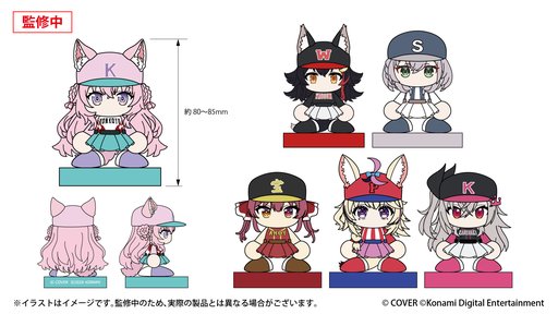 画像ギャラリー No.003のサムネイル画像 / 「ホロライブ甲子園 2026」開催記念グッズがGRAPHTから登場。デスク周りに置きやすいマスコットや帽子など3種類を用意