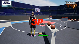 画像ギャラリー No.006のサムネイル画像 / バスケゲームとFPS/TPSが融合した「Third Person Basketball Court」,10月24日にSteamでリリース