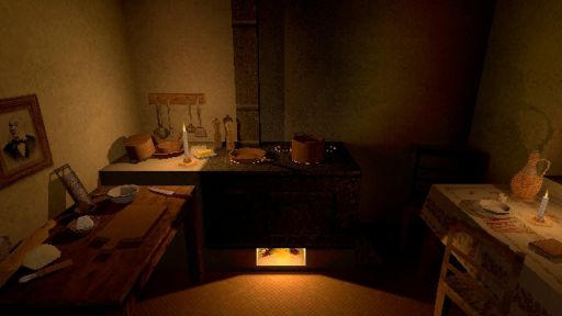 画像ギャラリー No.002のサムネイル画像 / 美食とホラーが交錯する「Cucina Stellata ✦ Starred Cuisine」,Steamストアページを公開。孤独な作家が料理を作り上げていく