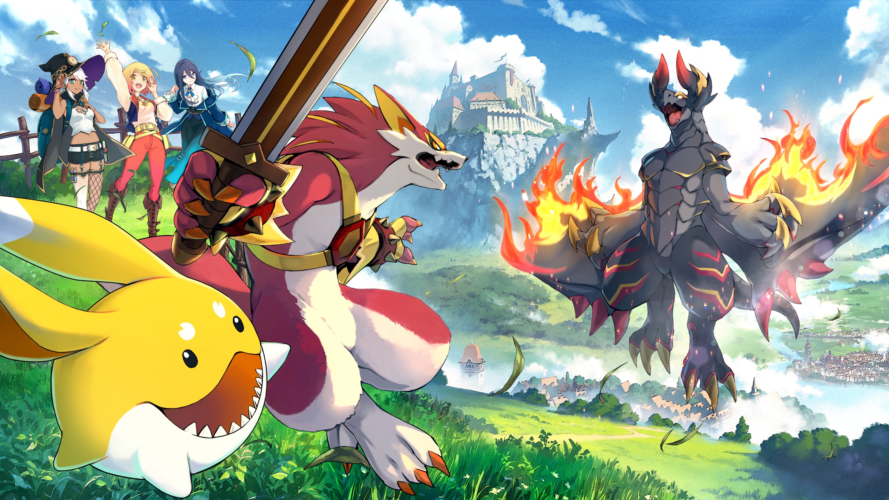 よしなま氏プロデュースによるモンスター育成SLG「マモンキング