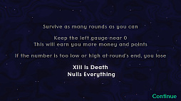 ꡼ No.001 | XIII A Final Game of Tarot