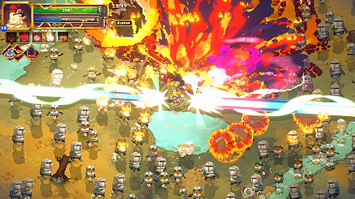 画像ギャラリー No.008のサムネイル画像 / 最強の杖を作ってカエルの大軍を蹴散らすローグライトアクション「Machick 2」(ほぼ日 インディーPick Up!)