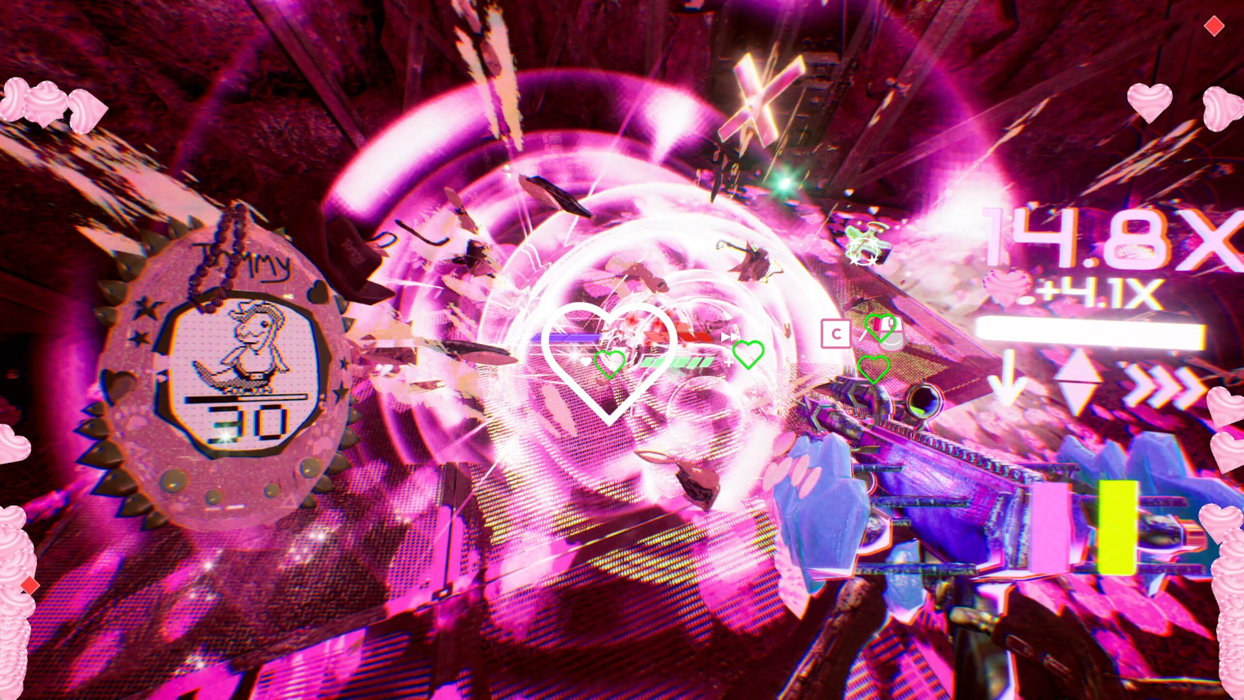 デコった銃でULTRAKILLみたいに戦うFPS「Don't Stop, Girlypop!」（ほぼ日 インディーPick Up！）