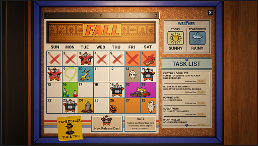 画像ギャラリー No.024のサムネイル画像 / 1990年代のレンタルビデオ店をイチから育てる経営シム「Retro Rewind」(ほぼ日 インディーPick Up!)