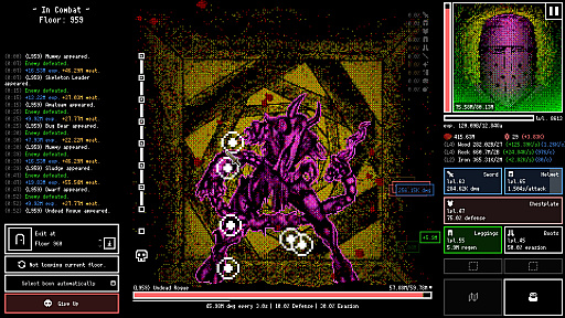 画像ギャラリー No.023のサムネイル画像 / 木を叩き，装備を鍛え，1000層の深淵へ。放置系ダンジョン探索「Horripilant」（ほぼ日 インディーPick Up！）