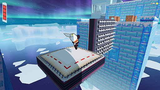 画像ギャラリー No.009のサムネイル画像 / 爆弾を武器にウサギが空の要塞を駆ける3Dアクション「Bombun」（ほぼ日 インディーPick Up！）