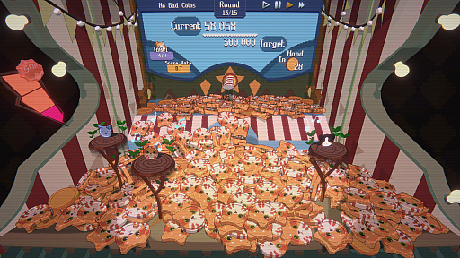 画像ギャラリー No.012のサムネイル画像 / コインも時間も飛ぶローグライクなコイン落とし「RACCOIN」（ほぼ日 インディーPick Up！）