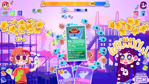 画像ギャラリー No.001のサムネイル画像 / 200種類以上のステッカーを組み合わせ,自分だけのカードを作る「ぼくのカードのほーがきみのよりすごいもん!」,Steamで早期アクセスを開始