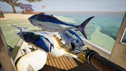 画像ギャラリー No.002のサムネイル画像 / Chilla's Artの銛漁ゲーム「UMIGARI | ウミガリ」,体験版をSteamで配信開始。霧深い海を探索しているうちに,奇妙な魚が姿を現して……