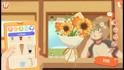 ���������꡼ No.004�Υ���ͥ������ / �ֲ��ˤʤäƿ����򸫤Ĥ�ľ�����������Υ���ǥ�������������£�뿴���ޤ�ֲ����ߥ�졼����Puni the Florist��