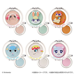 画像ギャラリー No.003のサムネイル画像 / 「どうぶつの森 マルチカラーパウダー」,9月21日に発売。住民たちのデザインで,アイシャドウやフェイスカラーとして使える