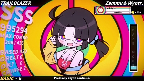 画像ギャラリー No.008のサムネイル画像 / お客に“催眠”をかけて従業員に変えちゃおう! リズム×催眠な音楽ゲーム「HYPNOSYNC」,2026年に基本プレイ無料で配信予定