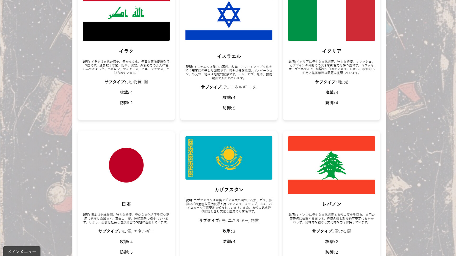 ꡼ No.006 | PC GLOBAL CONTROL COUNTRIES