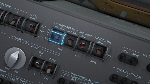 画像ギャラリー No.063のサムネイル画像 / 膨大な数のスイッチや計器におののく。「Reentry - A Space Flight Simulator」で，アポロ宇宙船の操縦（のごく一部）を体験してみた