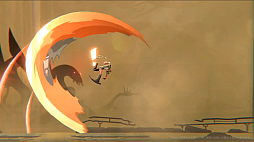 画像ギャラリー No.003のサムネイル画像 / 「BLAZBLUE ENTROPY EFFECT X」,ナオトの紹介PVを公開。近接戦闘を得意とし,血で作り出したさまざまな武器で戦うキャラクター