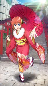 画像ギャラリー No.004のサムネイル画像 / 「銀魂 すまほ ばとるくろにくる」,正式サービスを2月4日に開始。ピックアップガチャで登場するSSRカードのイラストを先行公開