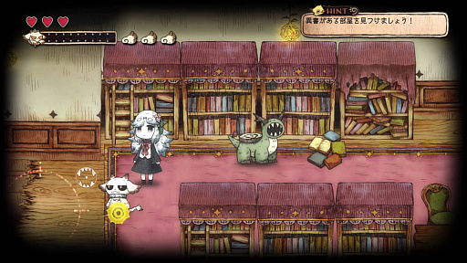 画像ギャラリー No.021のサムネイル画像 / トラウマによって化け物になった少女たちを救うADV「シニガミ姫と異書館ノ怪物」,新キャラクター&ステージを公開