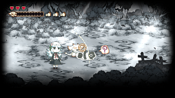 画像ギャラリー No.005のサムネイル画像 / 「シニガミ姫と異書館ノ怪物」，新キャラクター「道化画家の少女／落書き姫」と「ヤギ牧場の少女」の情報を公開