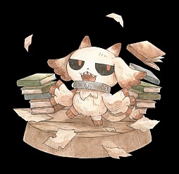 画像ギャラリー No.008のサムネイル画像 / 「シニガミ姫と異書館ノ怪物」，新キャラクター「道化画家の少女／落書き姫」と「ヤギ牧場の少女」の情報を公開