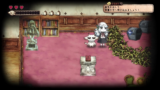 画像ギャラリー No.014のサムネイル画像 / 「シニガミ姫と異書館ノ怪物」，物語の拠点「異書館」で暮らす奇妙な住民たちを紹介。体験版も配信開始