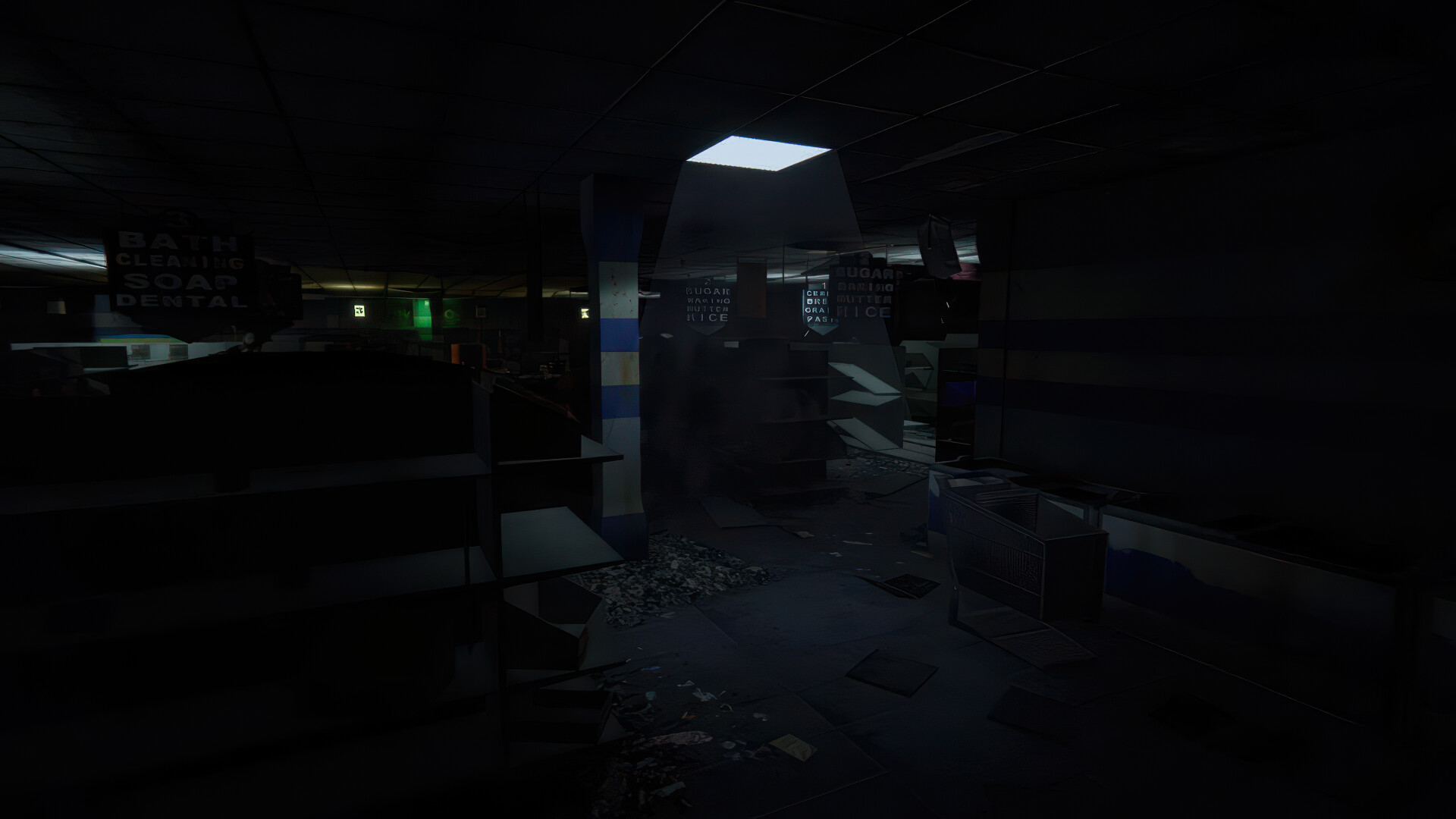 ꡼ No.003 | PC Backrooms: Exit from Supermarket