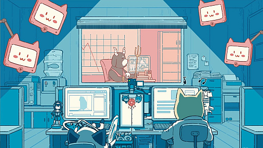 画像ギャラリー No.010のサムネイル画像 / 動物たちの日常をテーマにしたシンプル操作のリズムゲーム「リズムアニマルカフェ」,10月13日に発売