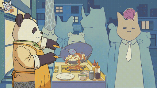 画像ギャラリー No.007のサムネイル画像 / 働く，料理する，ときにはサボる。動物たちの何気ない日常がリズムゲームになる「リズムアニマルカフェ」，本日発売