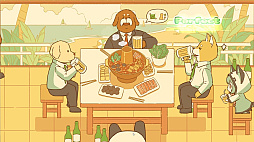 画像ギャラリー No.012のサムネイル画像 / 働く，料理する，ときにはサボる。動物たちの何気ない日常がリズムゲームになる「リズムアニマルカフェ」，本日発売