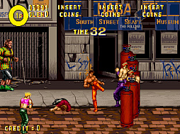 画像ギャラリー No.003のサムネイル画像 / 「アーケードアーカイブス 闘神ブレイザーズ」,11月27日配信。1991年にビデオシステムから発売されたベルトスクロールACT