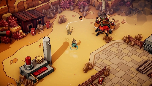 画像ギャラリー No.003のサムネイル画像 / 巨大な甲殻獣に乗り込んで砂漠を冒険するアクションADV「DuneCrawl」,2026年1月6日にSteamでリリース決定