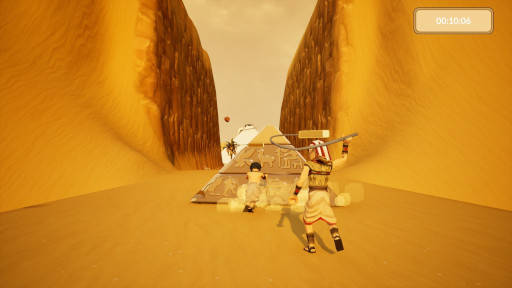 画像ギャラリー No.001のサムネイル画像 / 2人用の協力型アクションパズル「Pyramidion」,早期アクセス版をSteamでリリース。巨大な石をピラミッドの頂上まで運ぼう