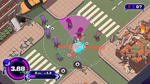 画像ギャラリー No.001のサムネイル画像 / 4秒以内に敵を食べて生き残るローグライトアクションゲーム「4DEAD」，2027年1月にリリース。体験版も公開に
