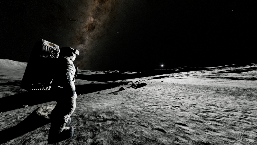 JAXAとの共同研究の成果を利用した,リアルな月面探索ゲーム「REAL MOON」,本日無料でリリース